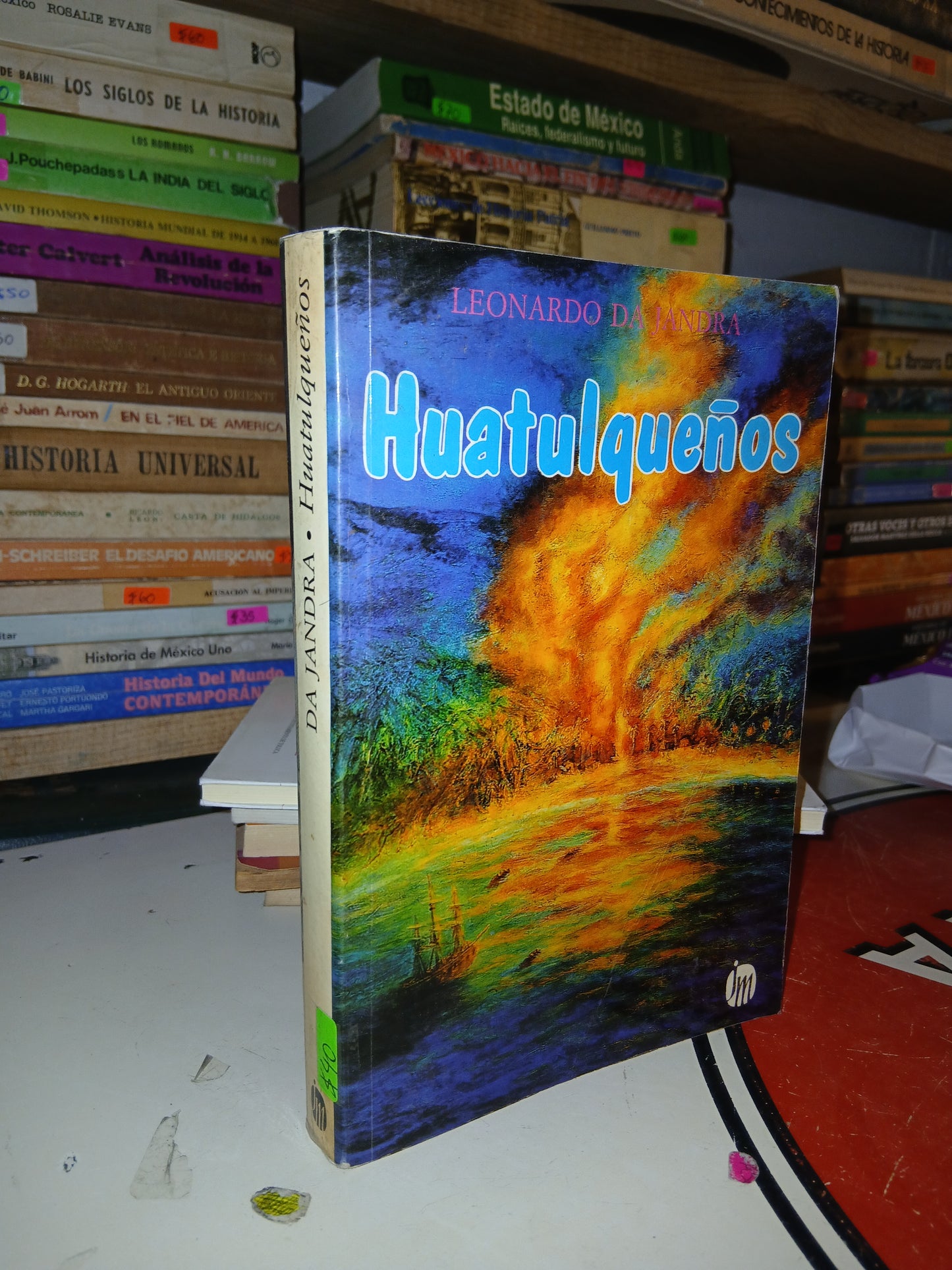 HUATULQUEÑOS POR LEONARDO DA JANDRA USADO NOVELA LITERARIO 207