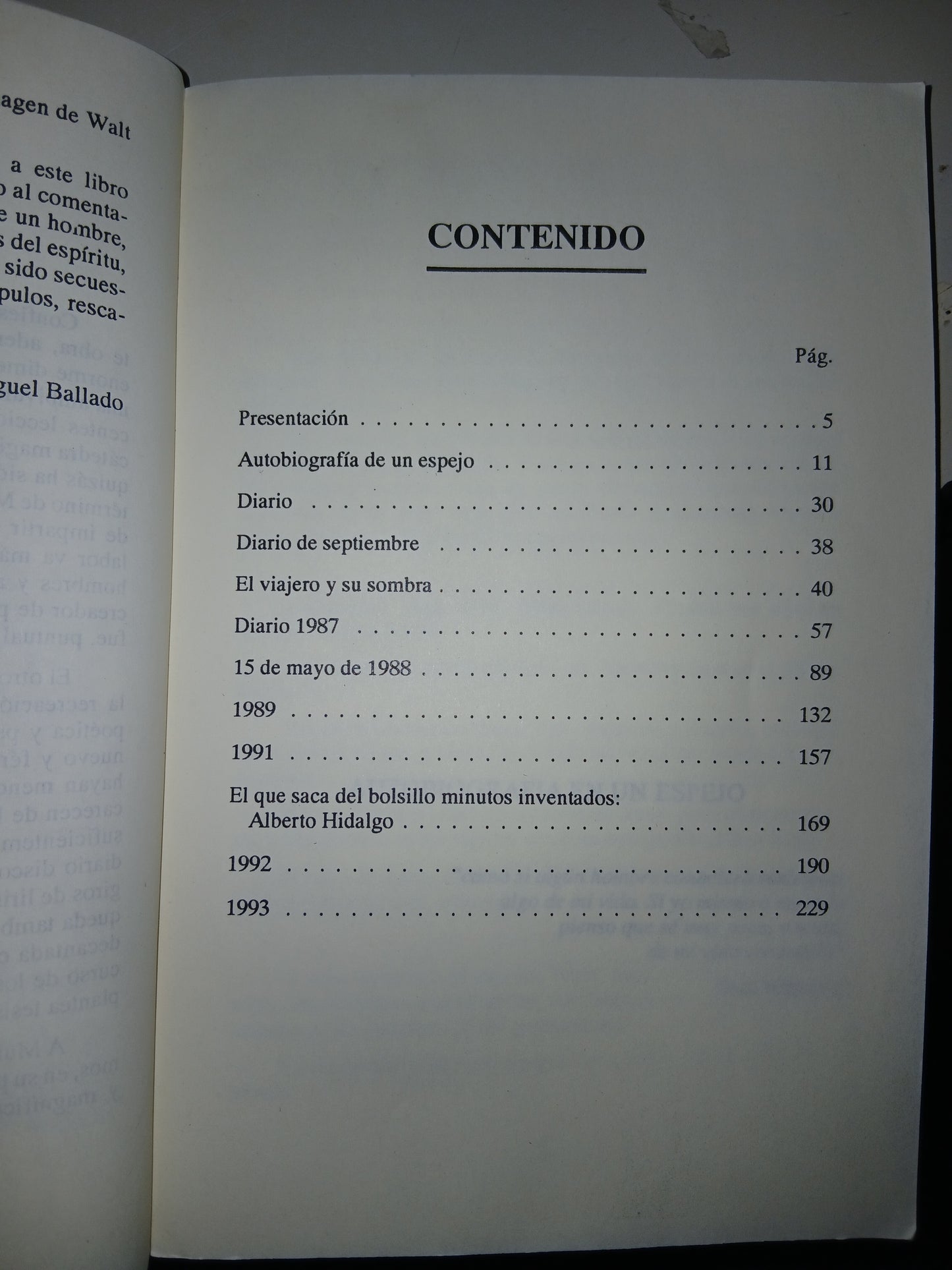 FRAGMENTOS DE UN DIARIO DISCONTINUO POR JOSÉ MUÑOZ COTA USADO NOVELA LITERARIO 207