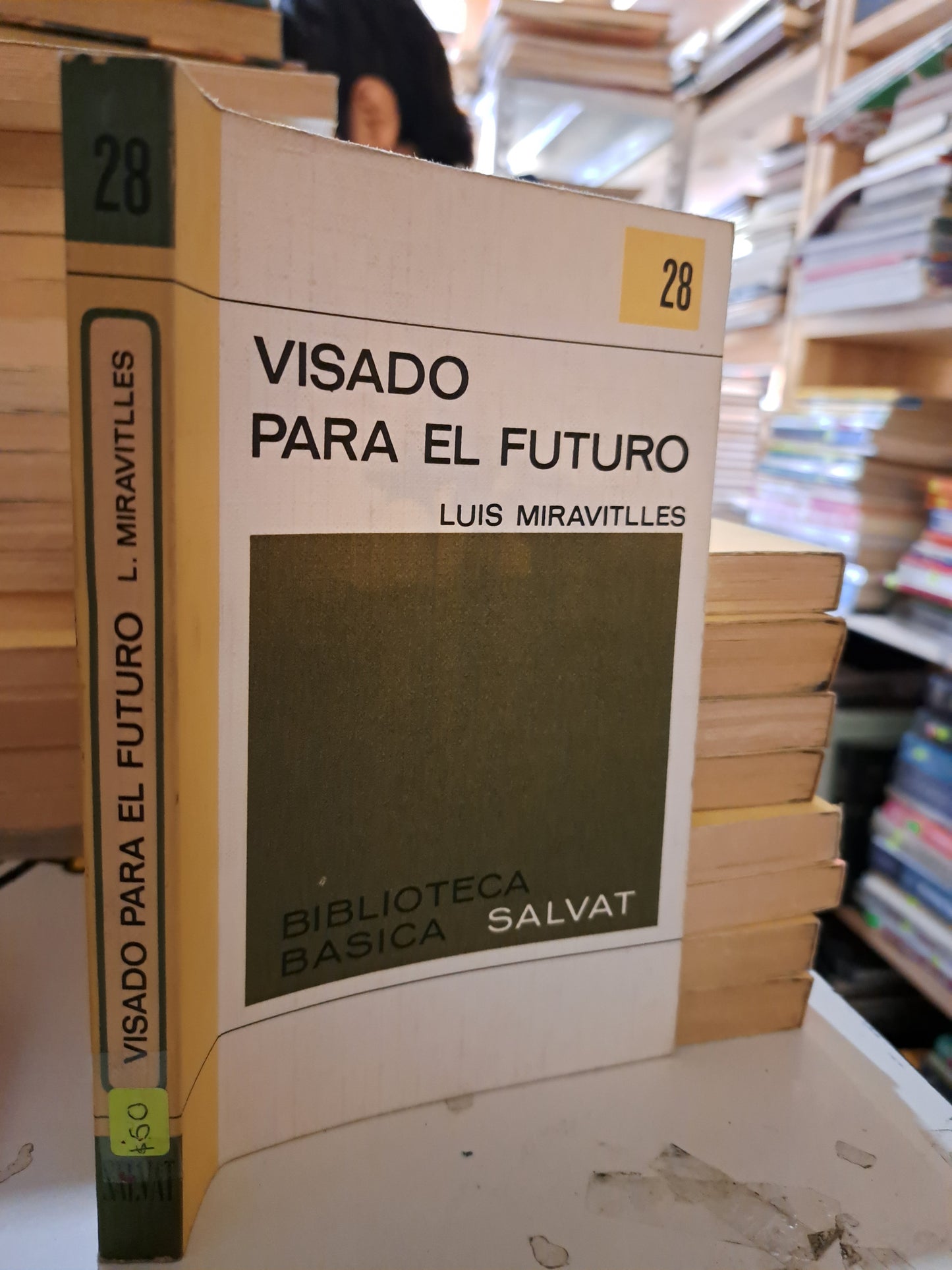 VISADO PARA EL FUTURO LUIS MIRAVITELLES USADO NOVELA LITERARIO 207