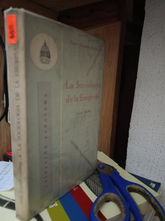 LA SOCIOLOGIA DE LA EMPRESA POR ISAAC GUZMAN VALDIVIA USADO FILOSOFIA LITERARIO 305