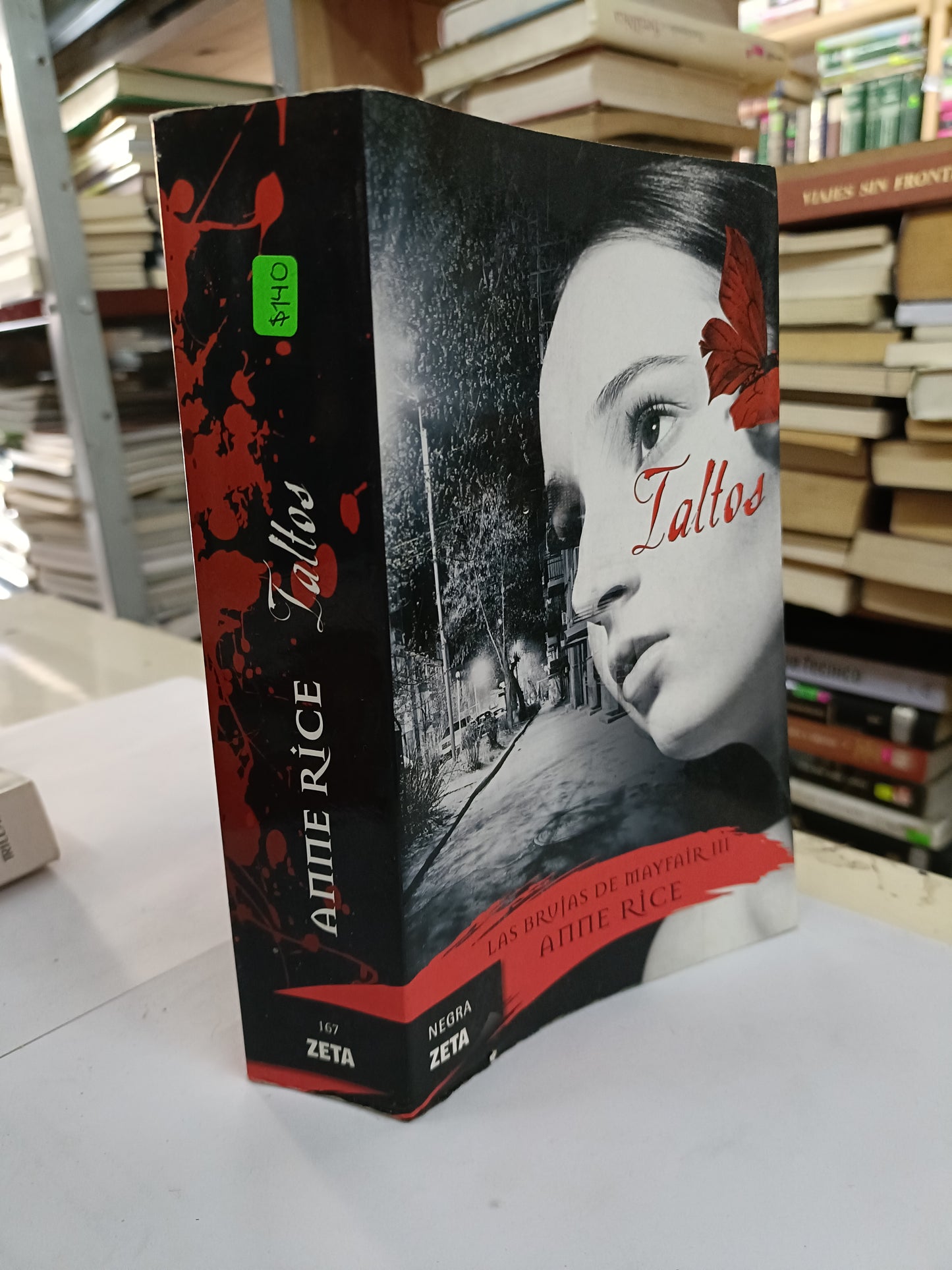 LAS BRUJAS DE MAYFAIR III TALTOS POR ANNE RICE USADO NOVELA LITERARIO 207