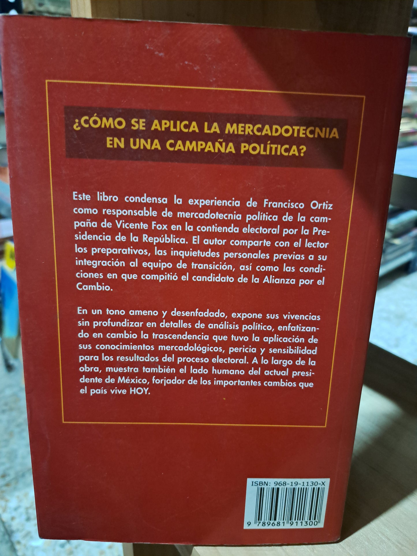 COMPRENDER A LA GENTE POR QUE GANO FOX FRANCISCO ORTIZ USADO POLÍTICA ALDAMA