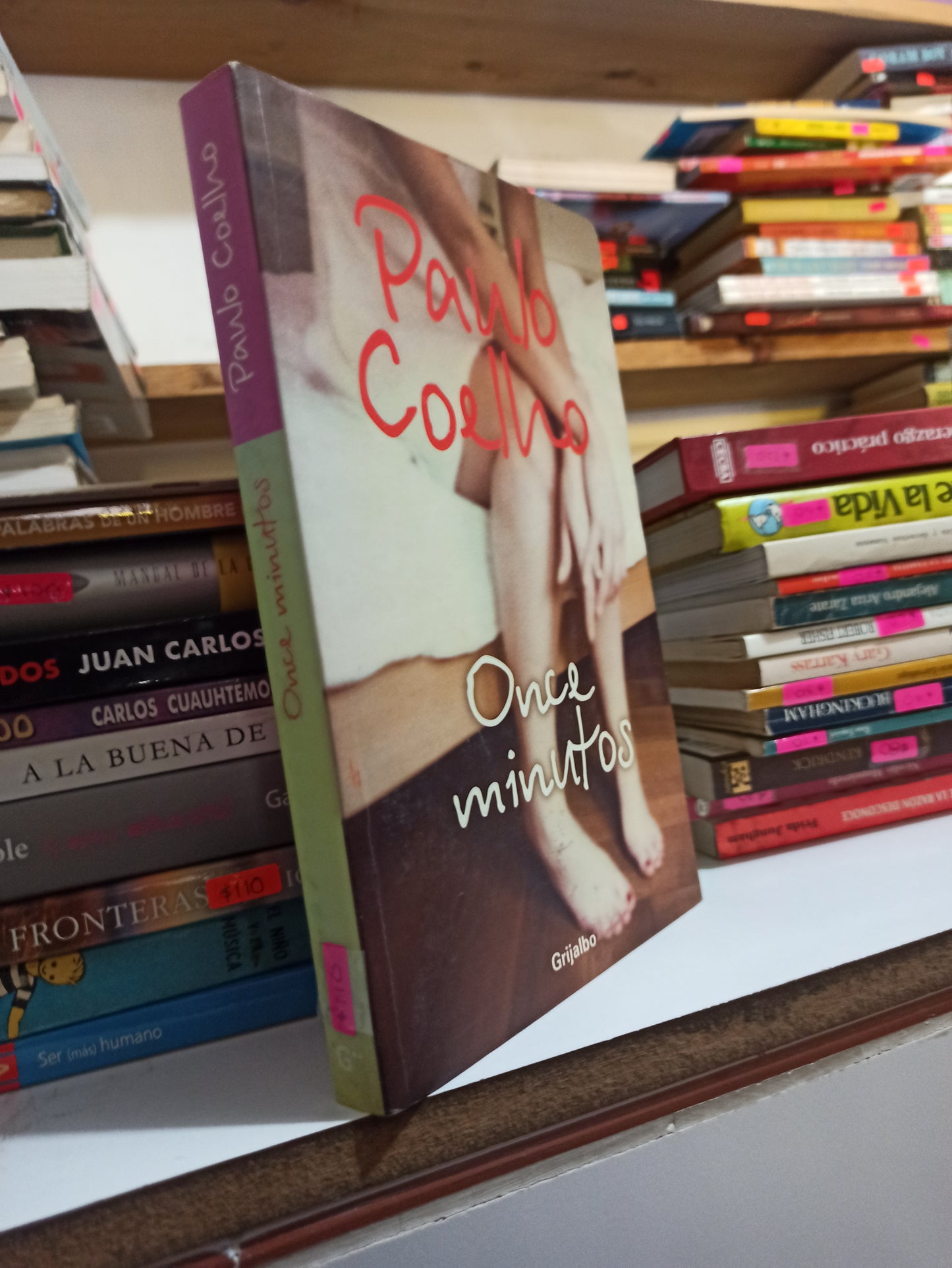 ONCE MINUTOS POR PAULO COELHO USADO SUPERACION PERSONAL JUÁREZ