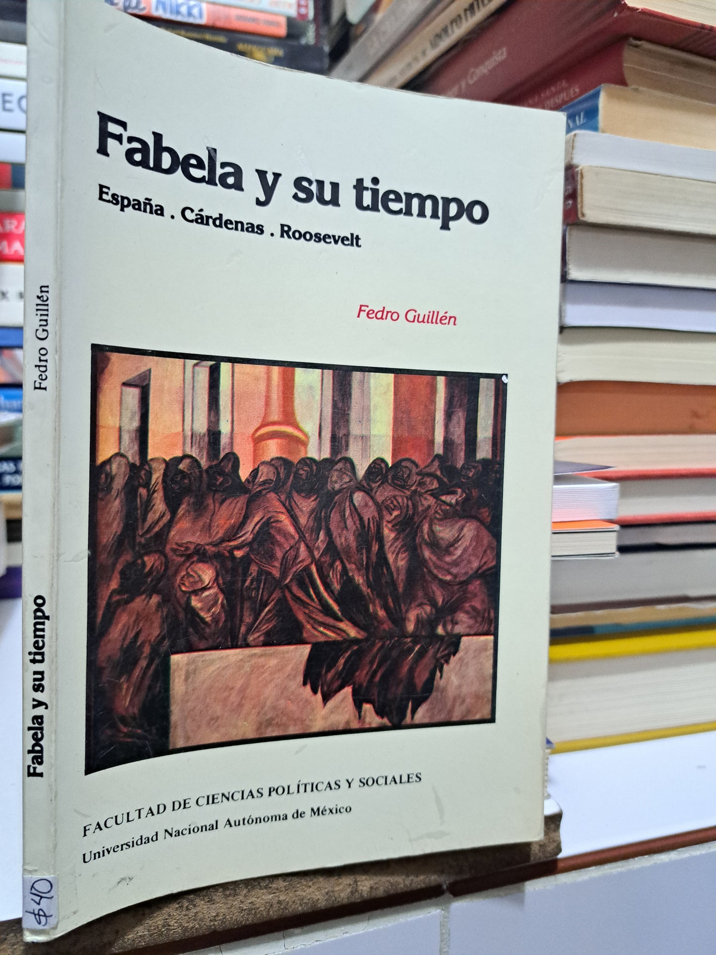 FABELA Y SU TIEMPO FEDRO GUILLÉN USADO NOVELA JUÁREZ