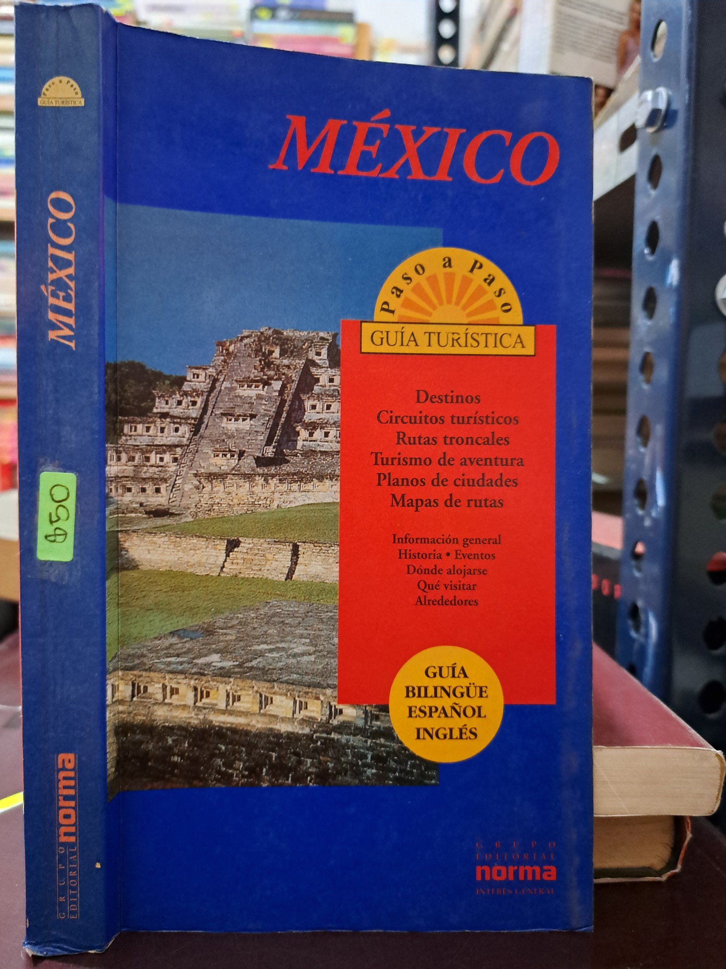 MÉXICO GUÍA TURÍSTICA ROSARIO CAMARGO ESPRIÚ, MERCEDES CÓRDOBA Y MAGRO USADO HISTORIA LITERARIO 305