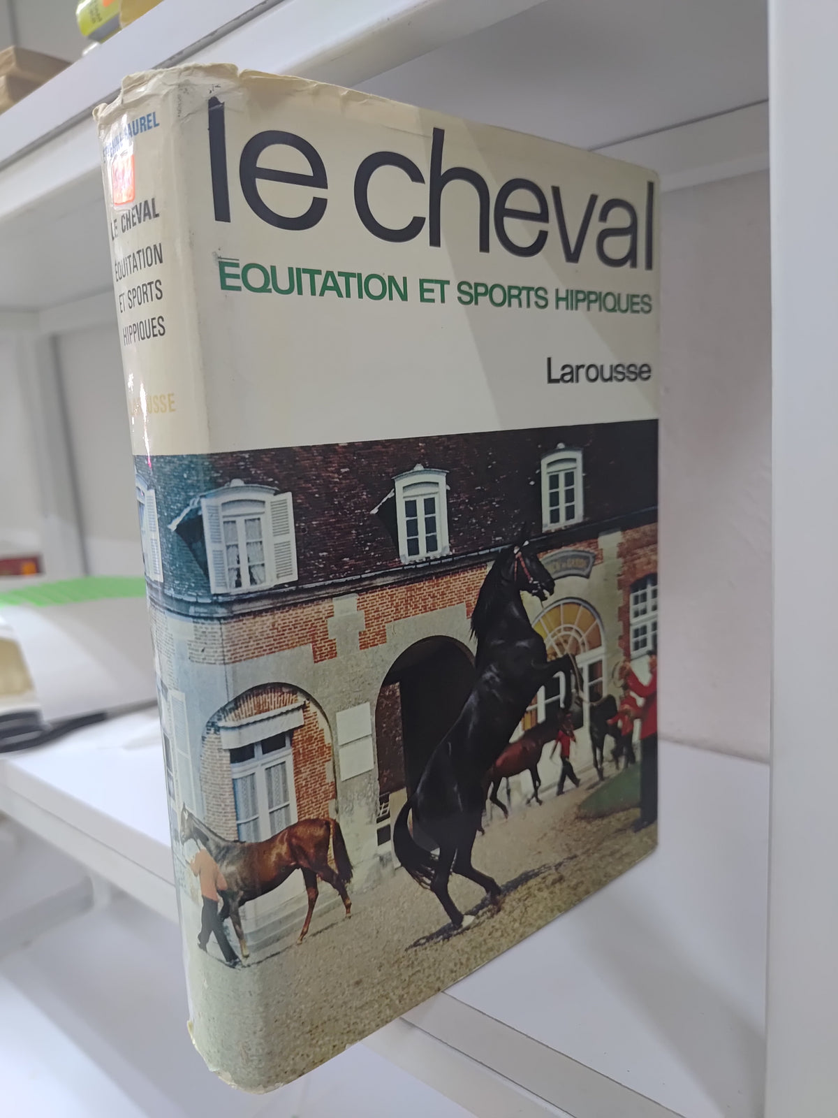 LE CHEVAL EQUITATION ET SPORTS HIPPIQUES POR EDITORIAL LAROUSSE USADO BIOLOGIA JUAREZ 515