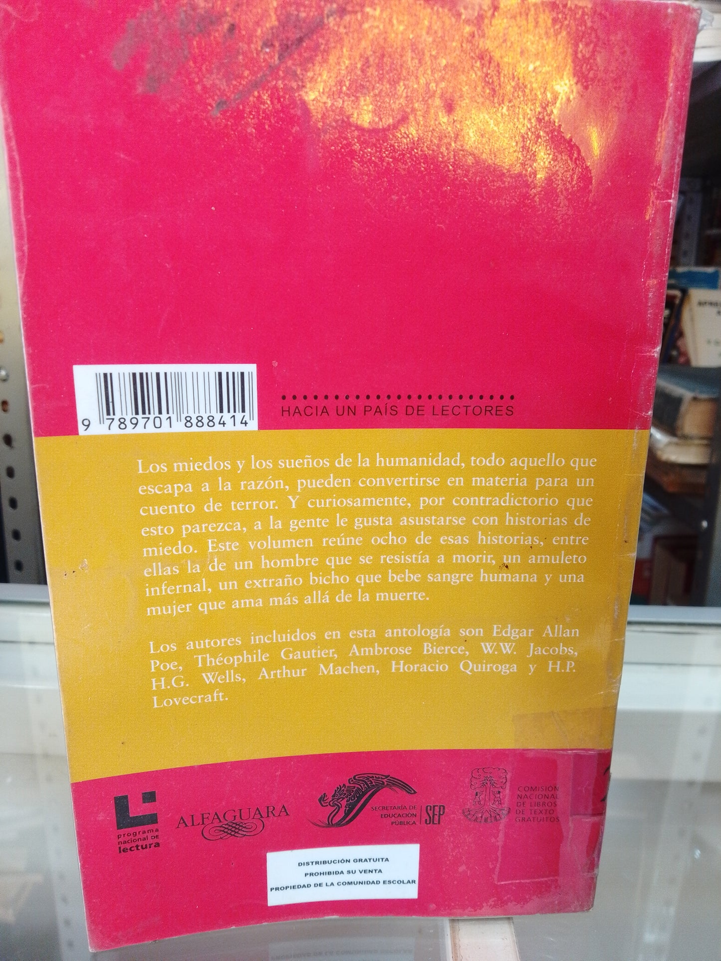 ANTOLOGIA DE CUENTOS DE TERROR USADO NOVELAS JUAREZ