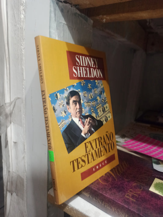 EXTRAÑO TESTAMENTO POR SIDNEY SHELDON USADO NOVELAS JUÁREZ