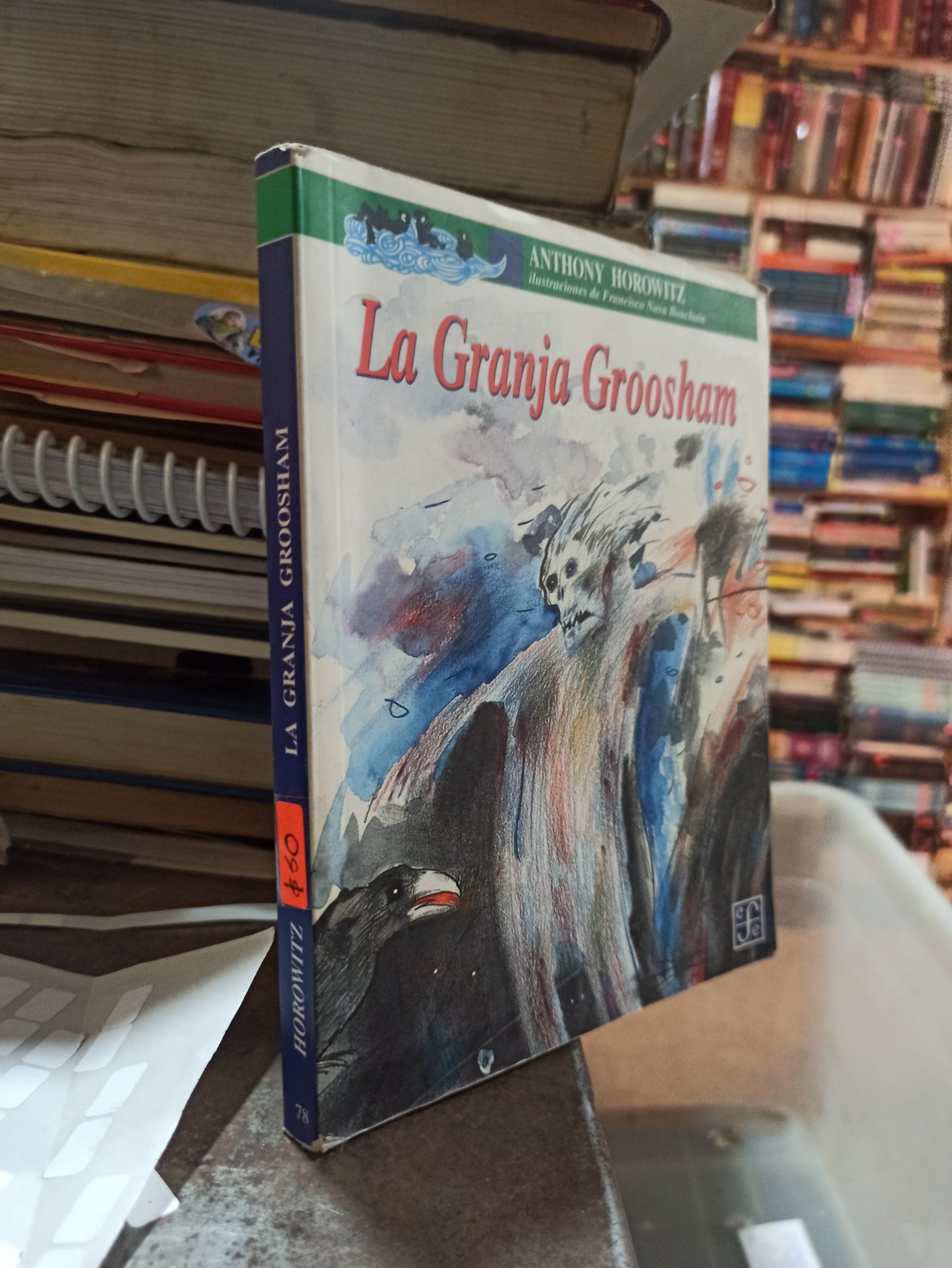 LA GRANJA GROOSHAM POR ANTHONY HOROWITZ USADO NOVELAS ALDAMA