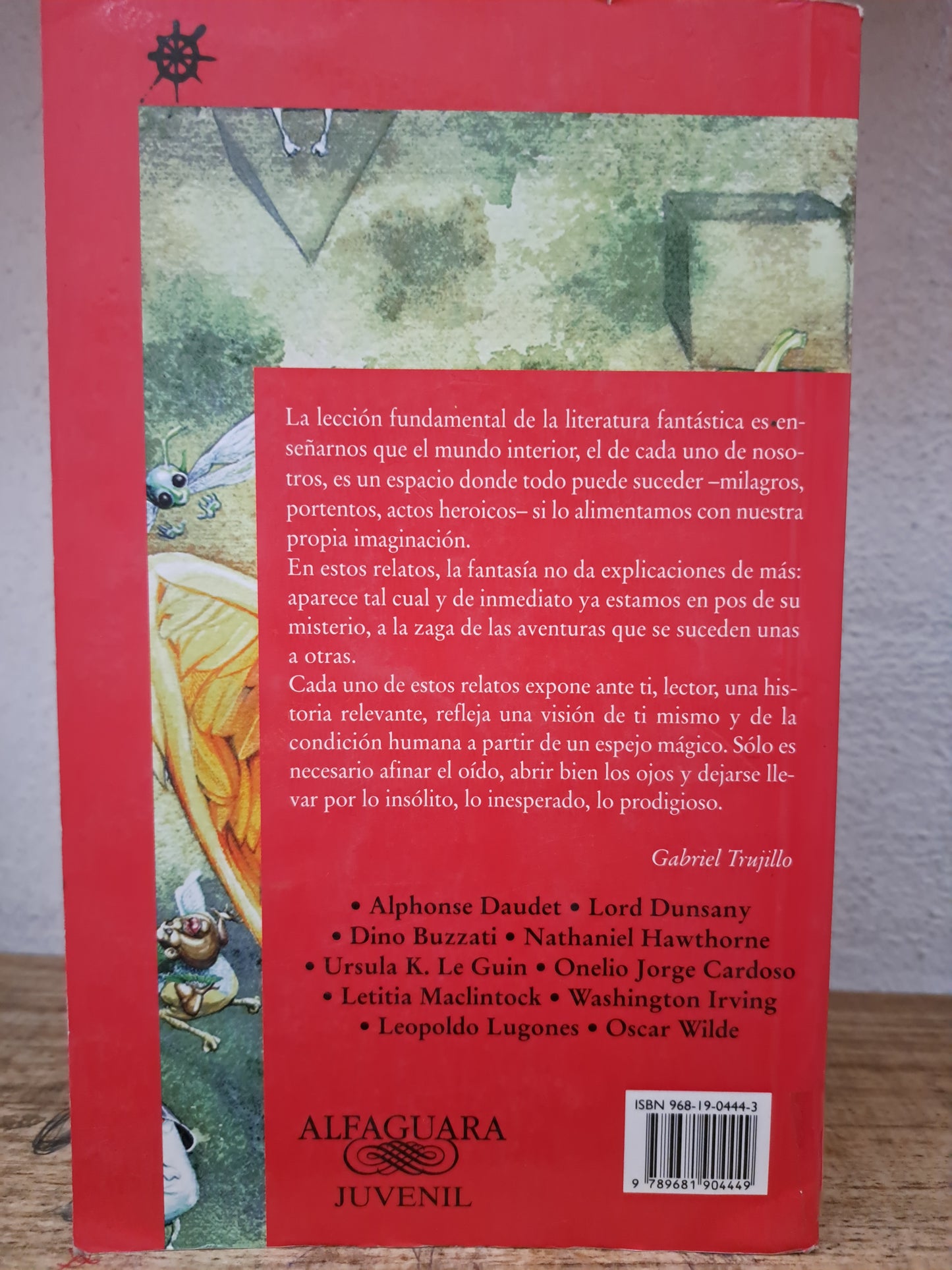 NARRACIONES FANTÁSTICAS ANTOLOGÍA  USADO NOVELA LITERARIO 305