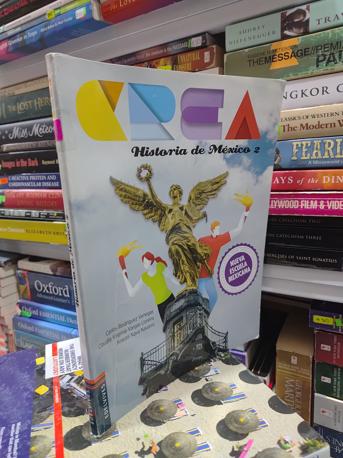 CREA HISTORIA DE MEXICO 2 POR CARLOS RODRIGUEZ VENEGAS USADO HISTORIA JUAREZ 515