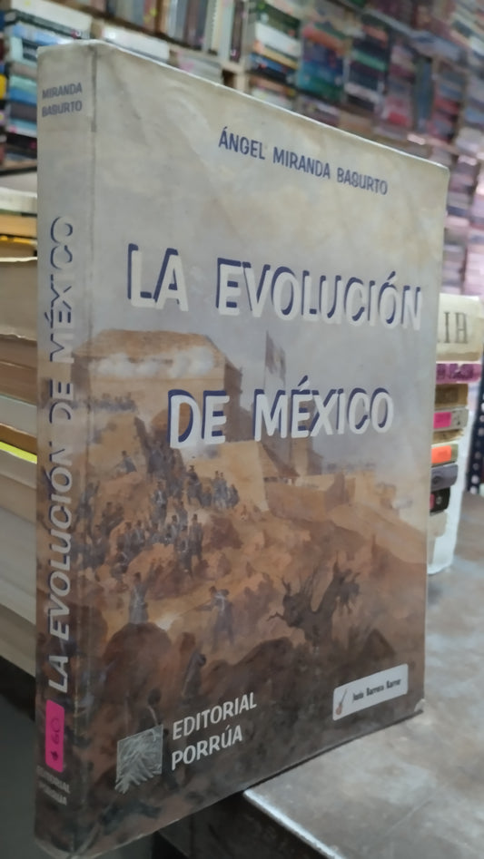 LA EVOLUCION DE MEXICO POR ANGEL MIRANDA BASURTO LIBRO USADO HISTORIA ALDAMA