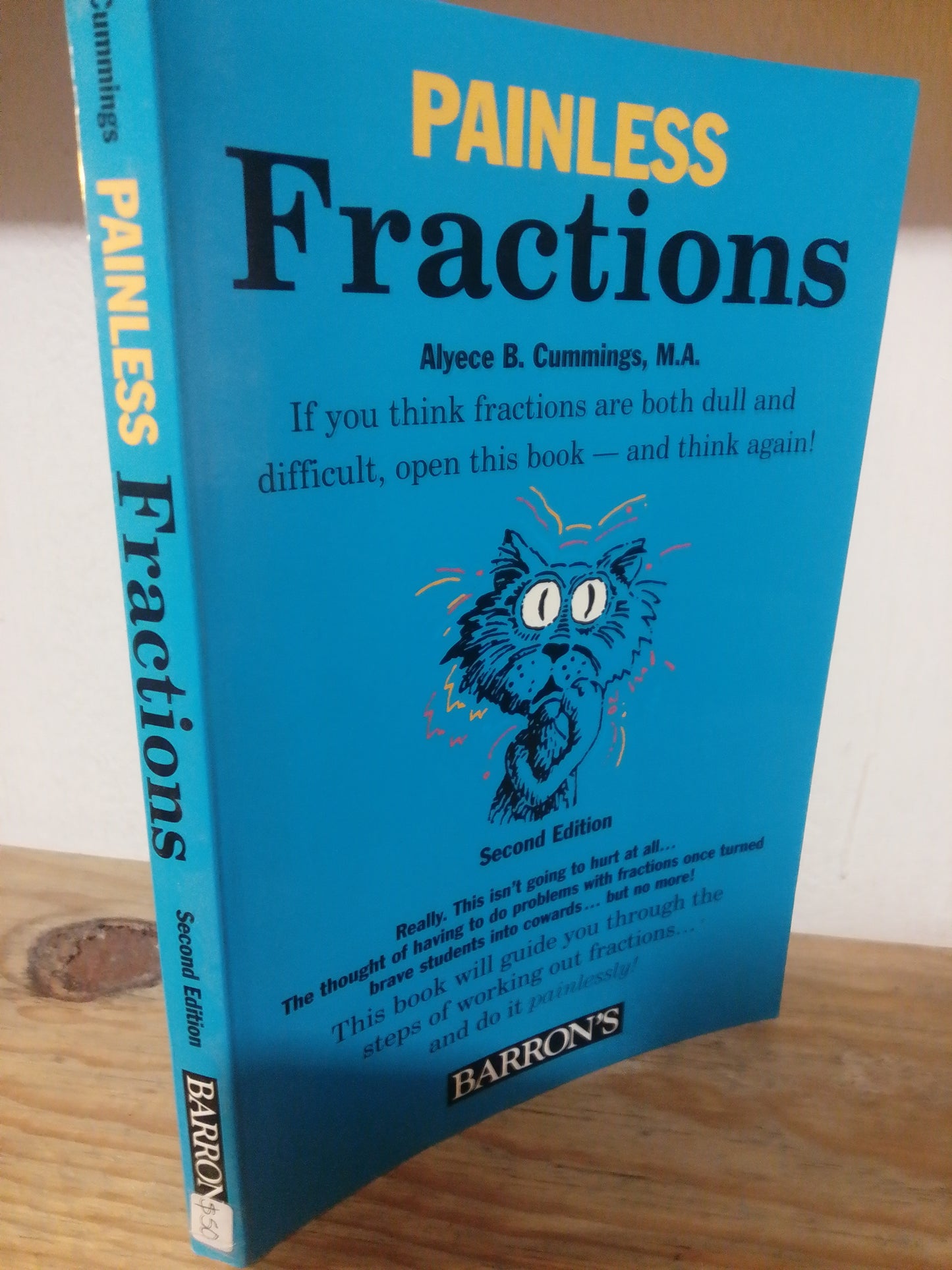 PAINLESS FRACTIONS POR ALYECE B. CUMMINGS USADO IDIOMAS JUAREZ