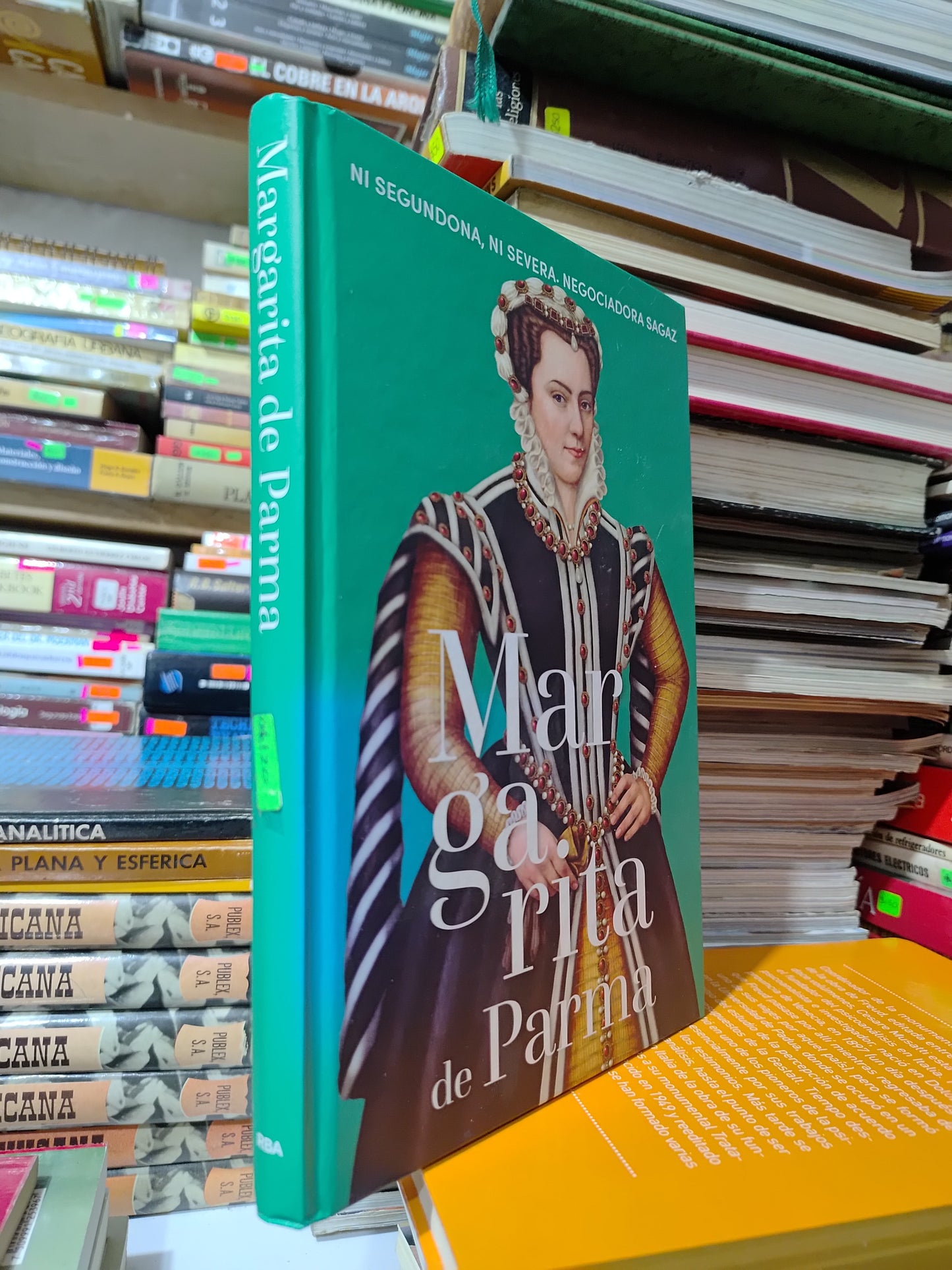 MARGARITA DE PARMA POR EDITORIAL RBA USADO HISTORIA JUAREZ 507