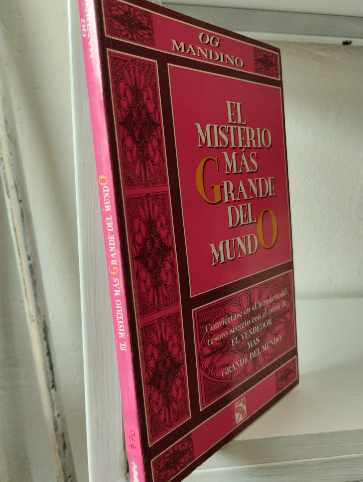 EL MISTERIO MAS GRANDE DEL MUNDO OG MANDINO USADO SUPERACION PERSONAL JUAREZ 515