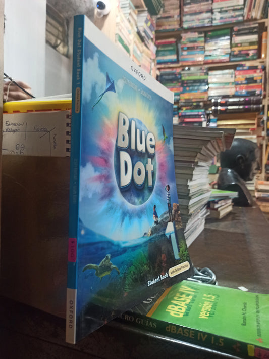 BLUE DOT POR LESLEY KOUSTAFF USADO IDIOMAS ALDAMA