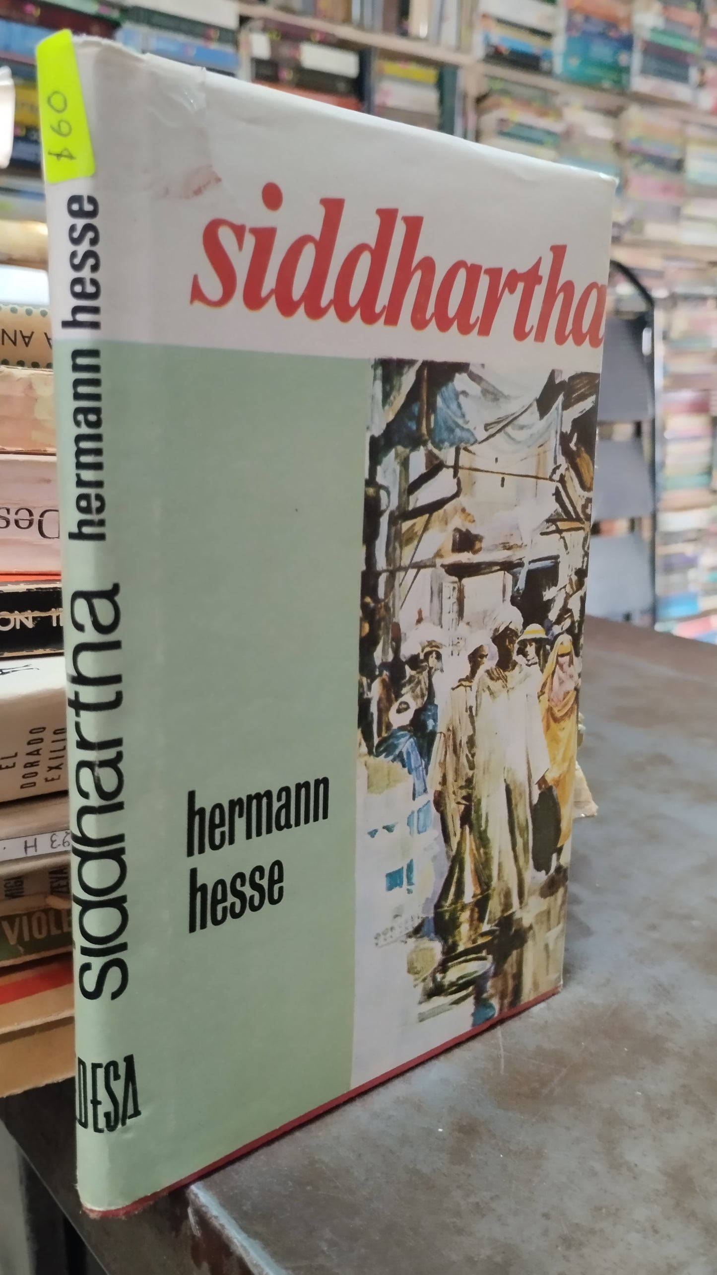 SIDDHARTA POR HERMAN HESSE LIBRO USADO NOVELAS ALDAMA