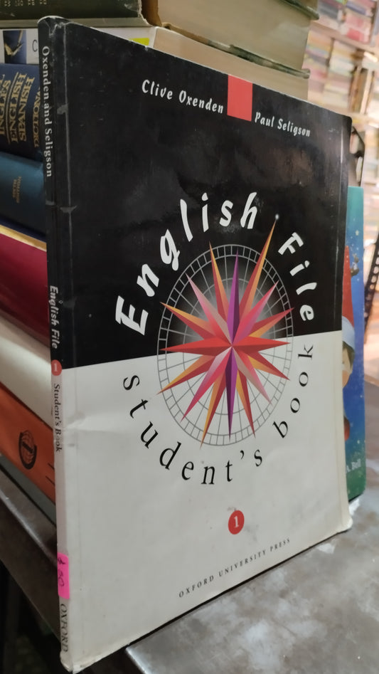 ENGLISH FILE STUDENTS BOOK POR CLIVE OXENDEN LIBRO USADO IDIOMAS ALDAMA