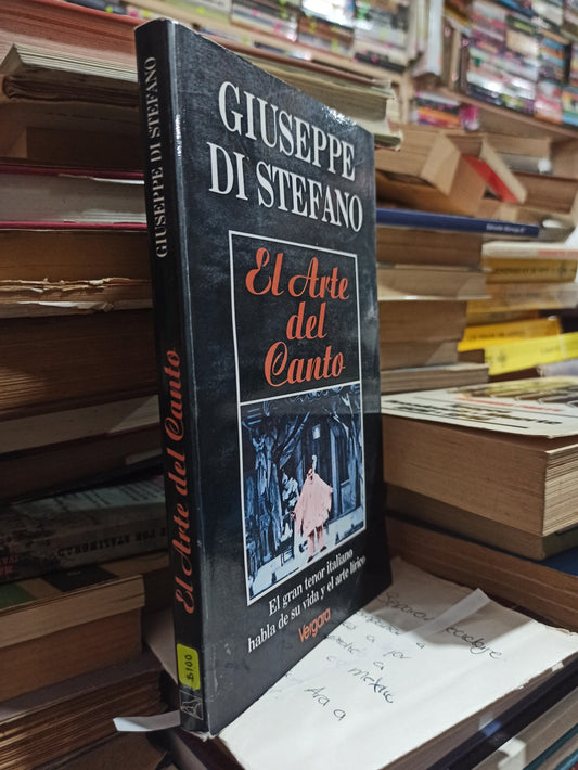 EL ARTE DEL CANTO POR GIUSEPPE DI STEFANO USADO NOVELAS ALDAMA