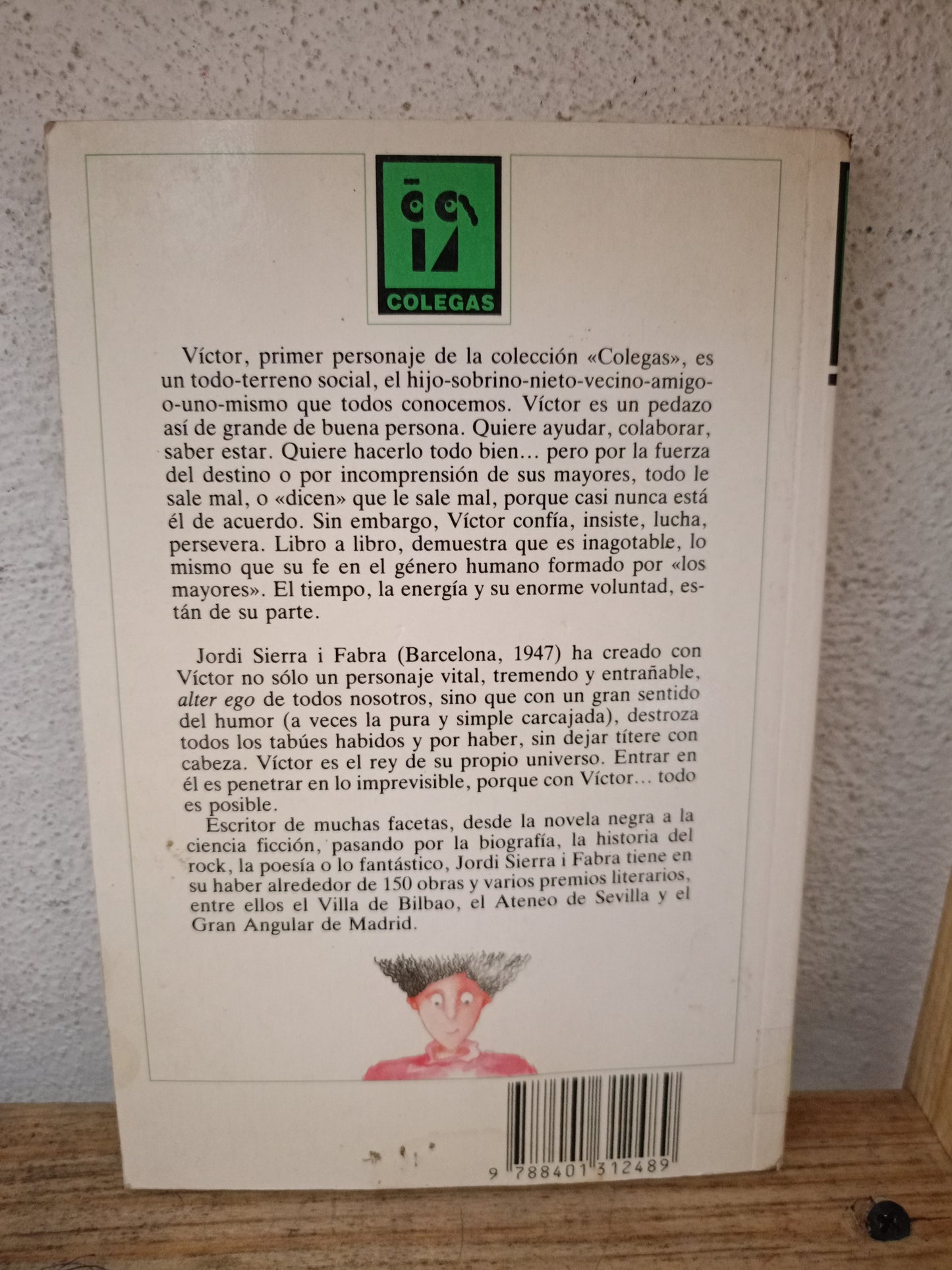 DANDO LA NOTA POR JORDI SIERRA I FABRA USADO NOVELA LITERARIA 305