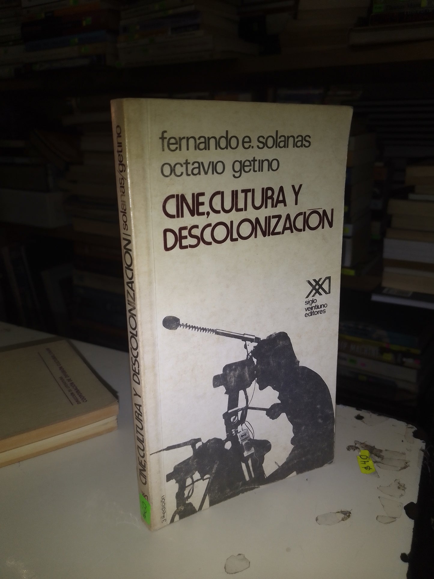CINE, CULTURA Y DESCOLONIZACIÓN POR SOLANAS Y GETINO USADO ARTE LITERARIO 207