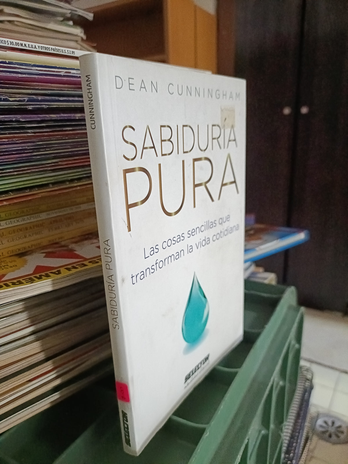 SABIDURIA PURA POR DEAN CUNNINGHAM USADO SUPERACION PERSONAL JUAREZ 515
