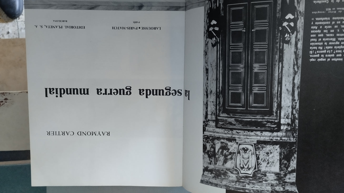 LA SEGUNDA GUERRA MUNDIAL POR RAYMOND CARTIER LIBRO USADO HISTORIA ALDAMA