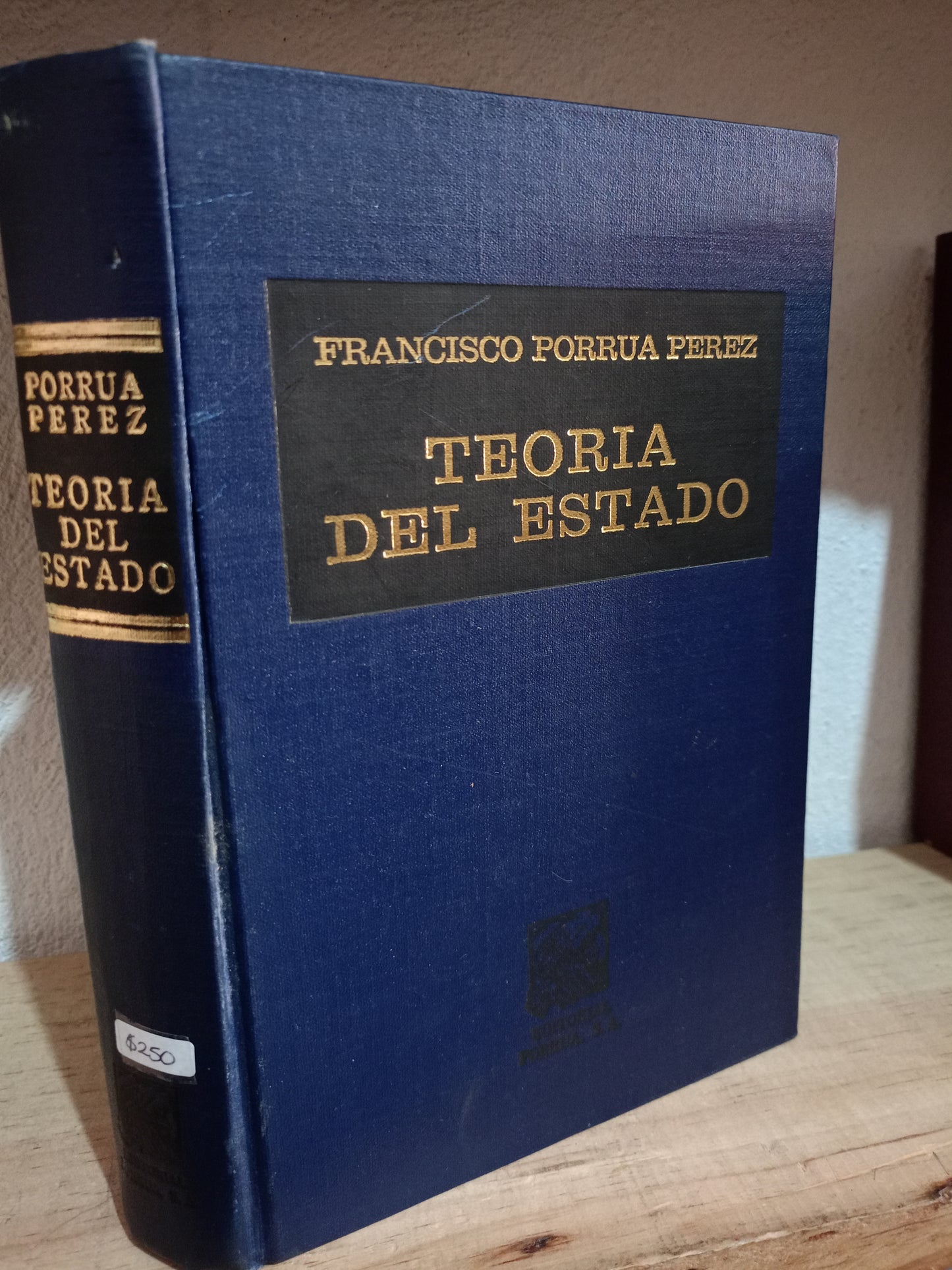 TEORIA DEL ESTADO POR FRANCISCO PORRUA PEREZ USADO DERECHO LITERARIO 305