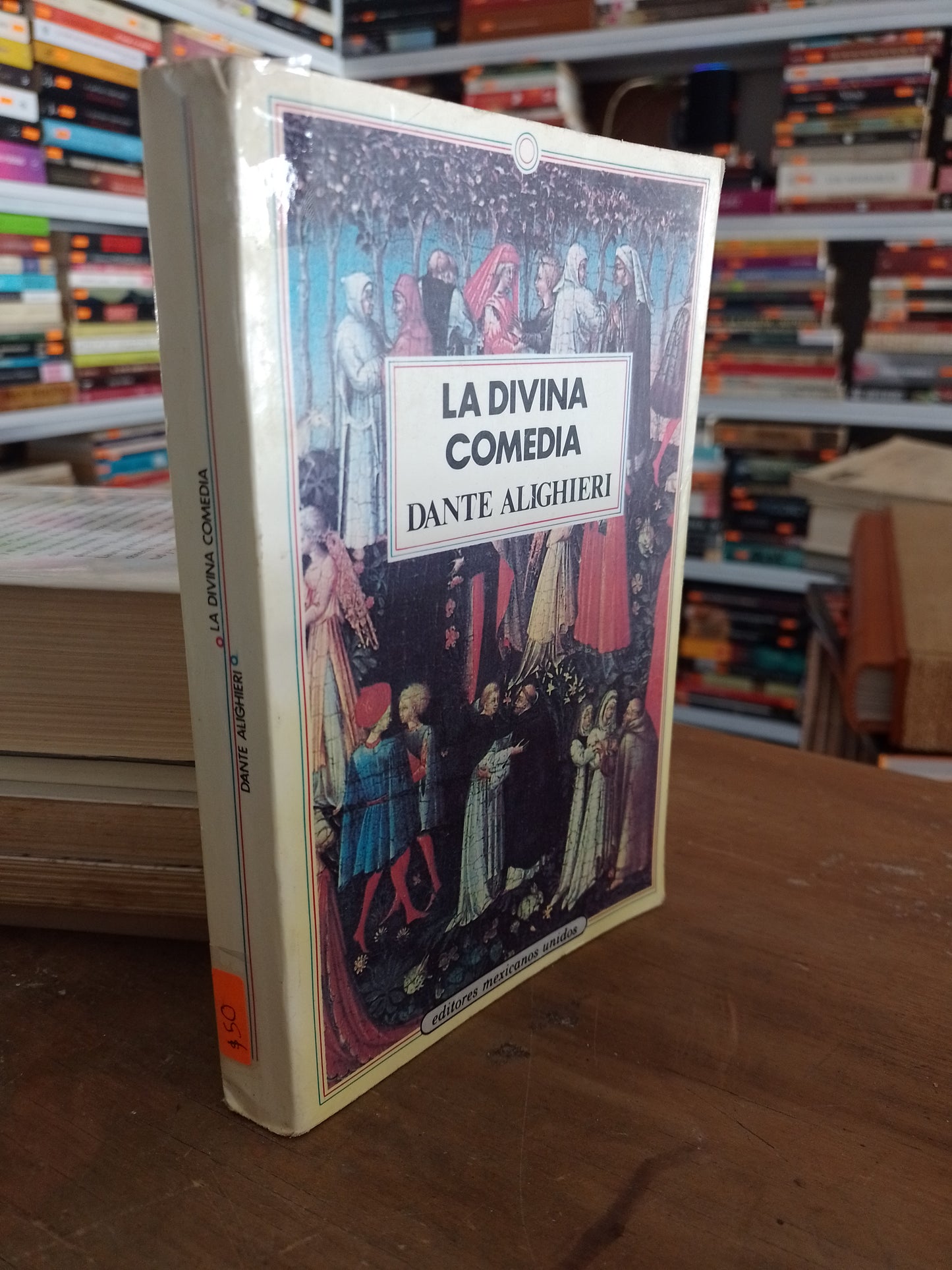 LA DIVINA COMEDIA POR DANTE ALIGHIERI USADO NOVELA JUAREZ 515
