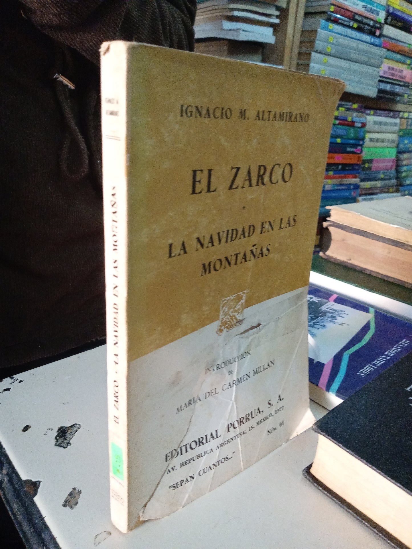 EL ZARCO LA NAVIDAD EN LAS MONTAÑAS POR IGNACIO M ALTAMIRANO USADO NOVELA LITERARIO 207