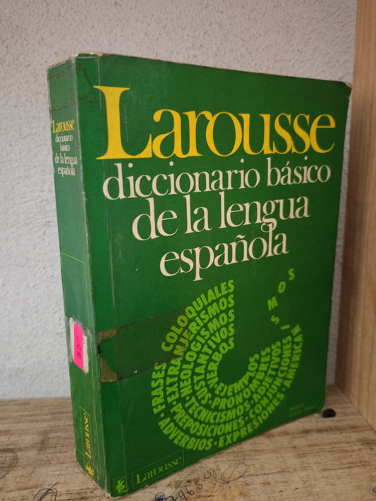 DICCIONARIO BÁSICO DE LA LENGUA ESPAÑOLA LAROUSSE USADO EDUCACIÓN LITERARIO 305