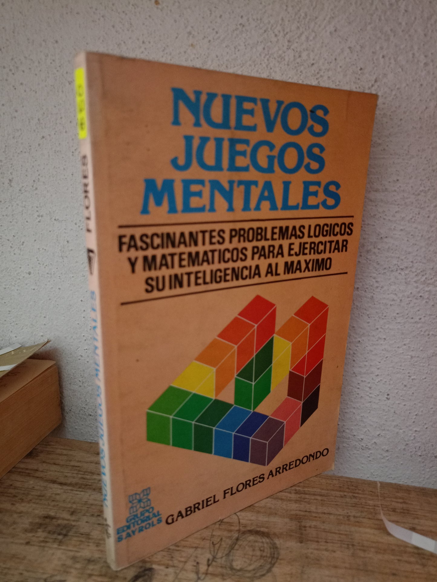 NUEVOS JUEGOS MENTALES GABRIEL FLORES ARREDONDO USADO INFANTIL LITERARIO 305
