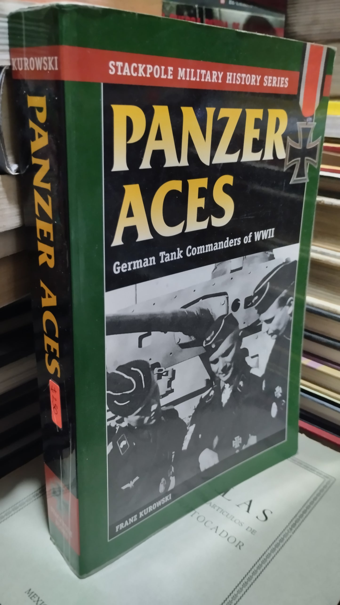 PANZER ACES POR FRANZ KUROWSKI LIBRO USADO HISTORIA ALDAMA