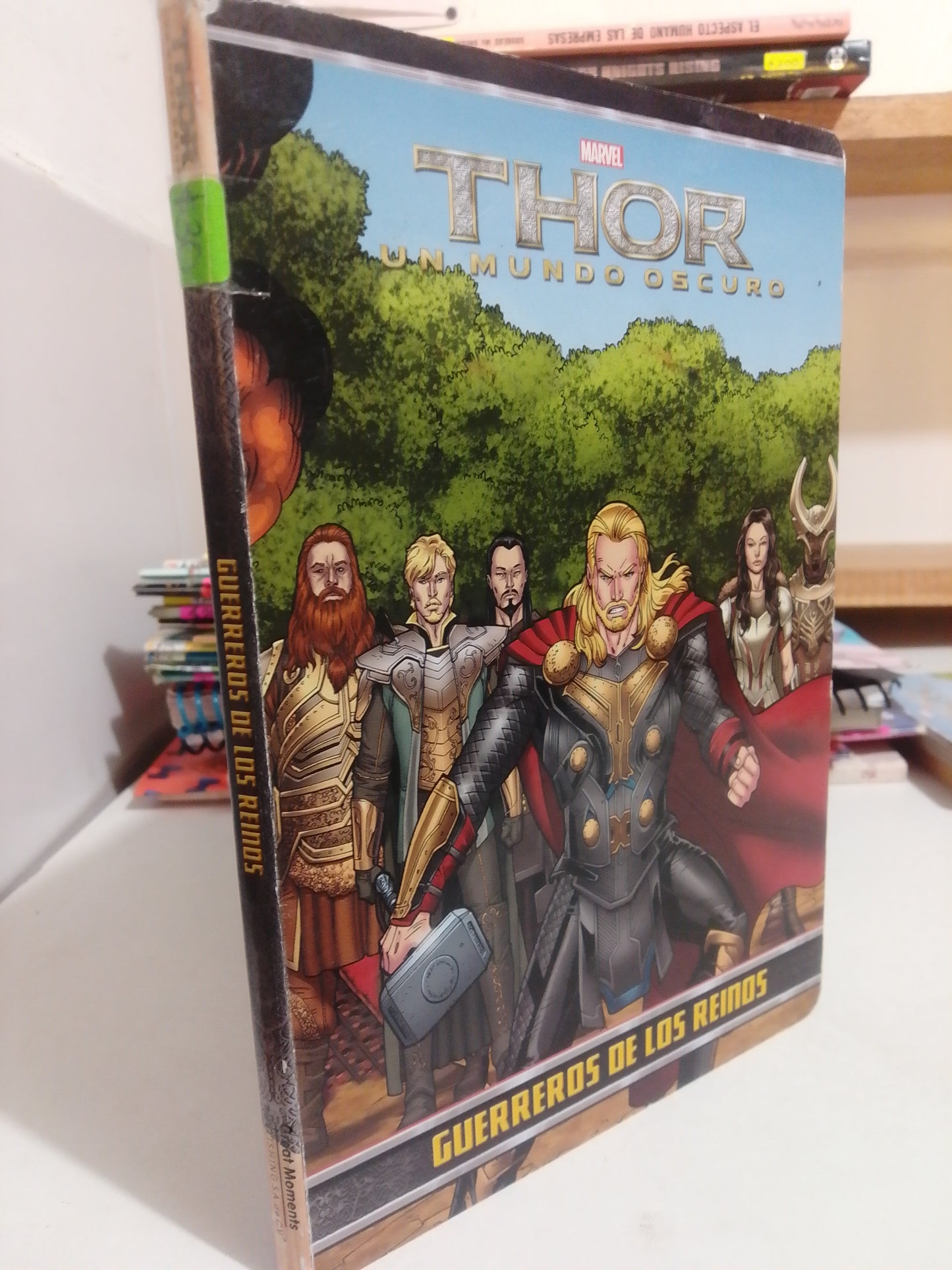 THOR UN MUNDO OSCURO GUERREROS DE LOS REINOS USADO INFANTIL JUAREZ