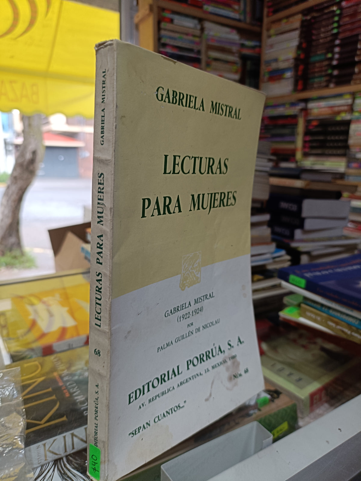 LECTURAS PARA MUJERES POR GABRIELA MISTRAL USADO NOVELA JUAREZ 507