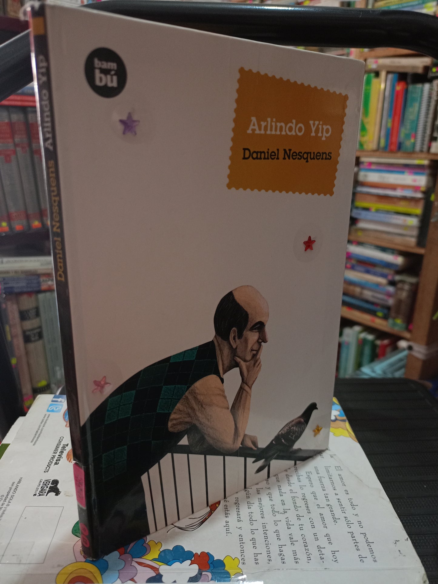 ARLINDO YIP POR DANIEL NESQUENS USADO NOVELA LITERARIO 305