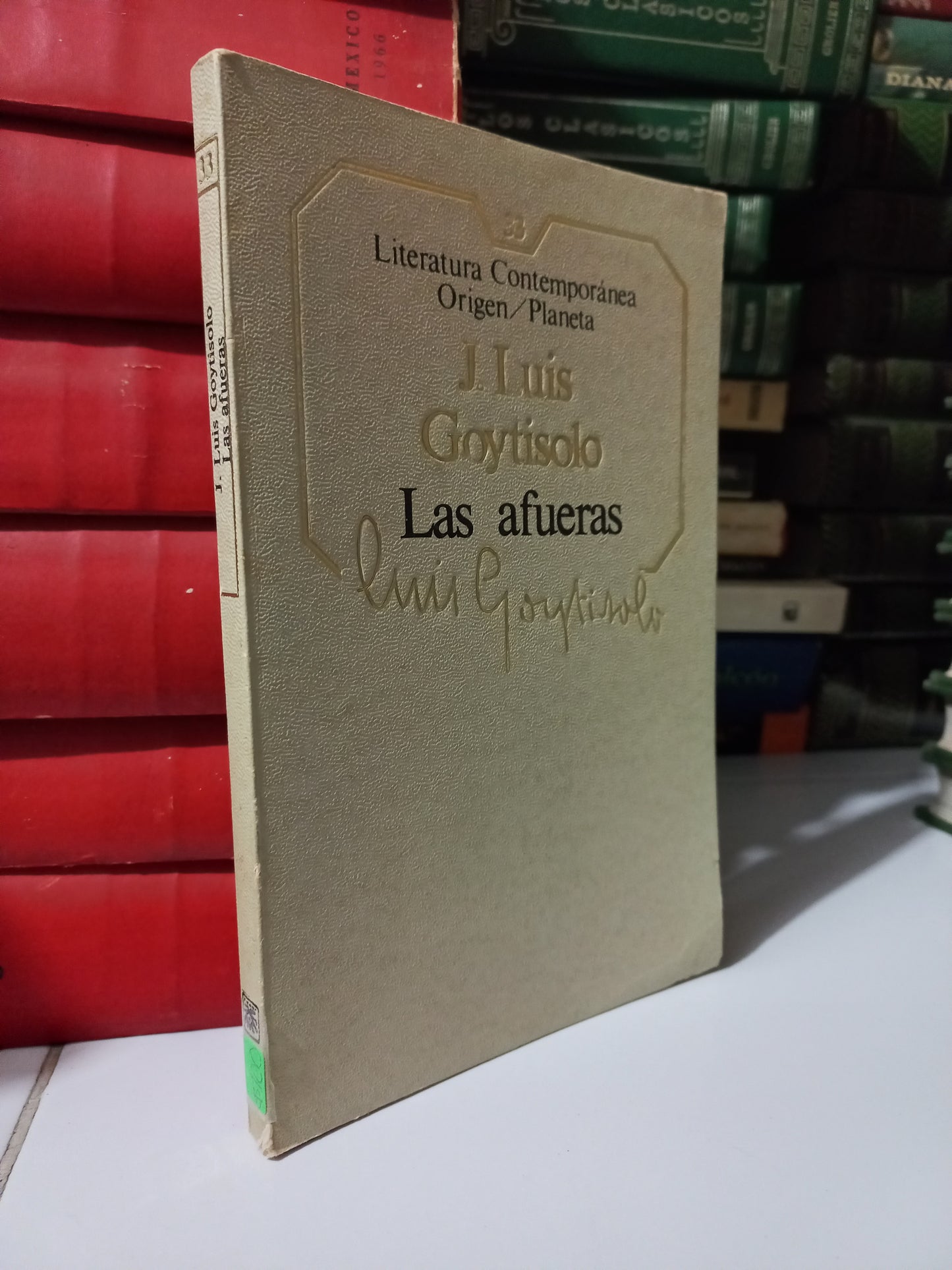 LAS AFUERAS POR J. LUIS GOYTISOLO USADO NOVELA JUÁREZ
