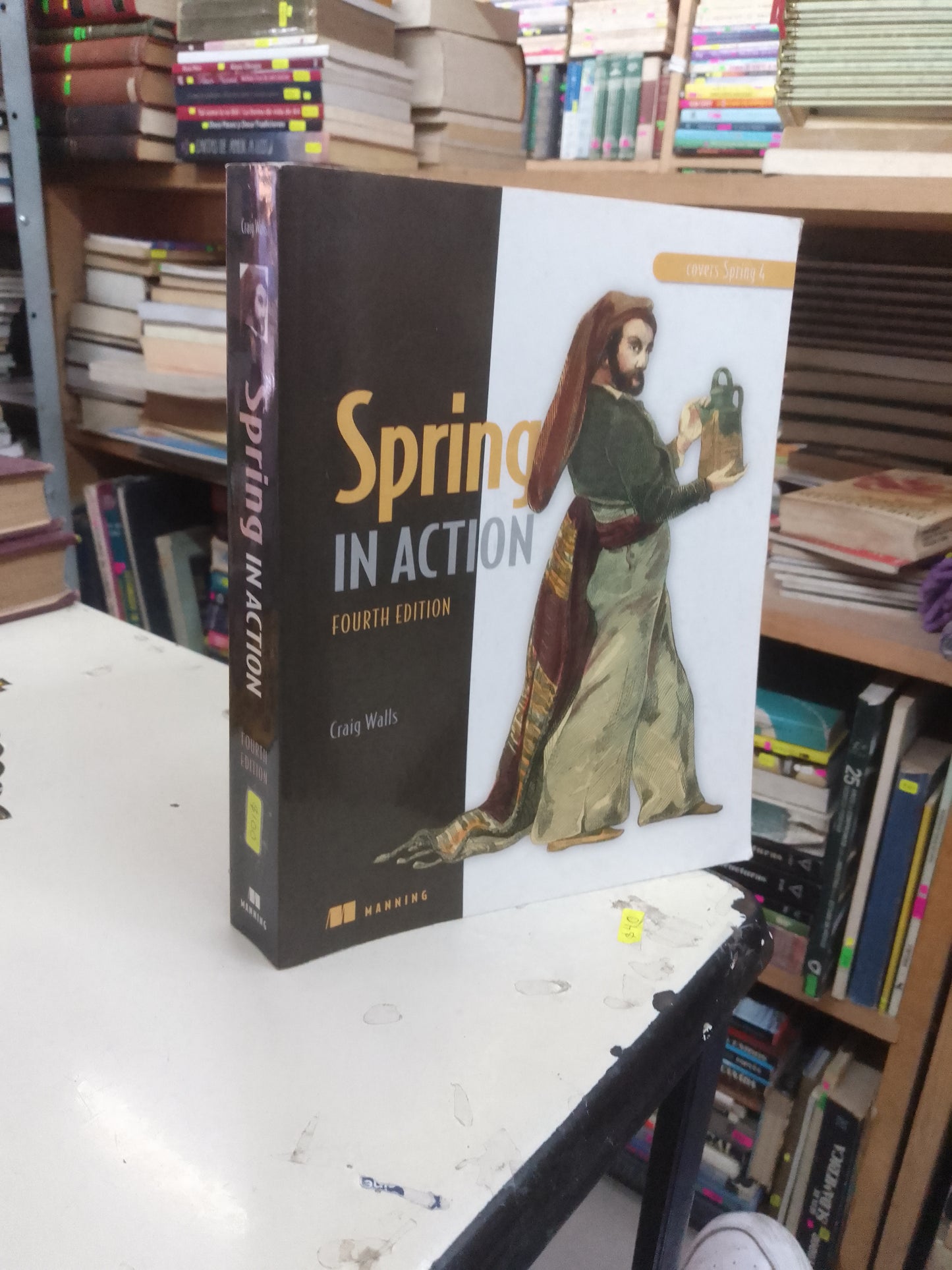 SPRING IN ACTION POR CRAIG WALLS USADO COMPUTACIÓN LITERARIO 207