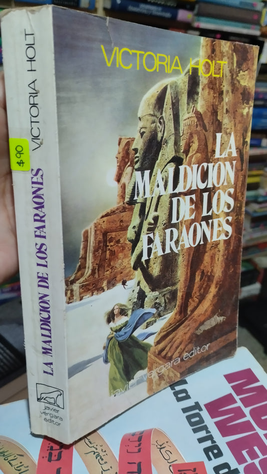 LA MALDICION DE LOS FARAONES LIBRO USADO NOVELAS ALDAMA