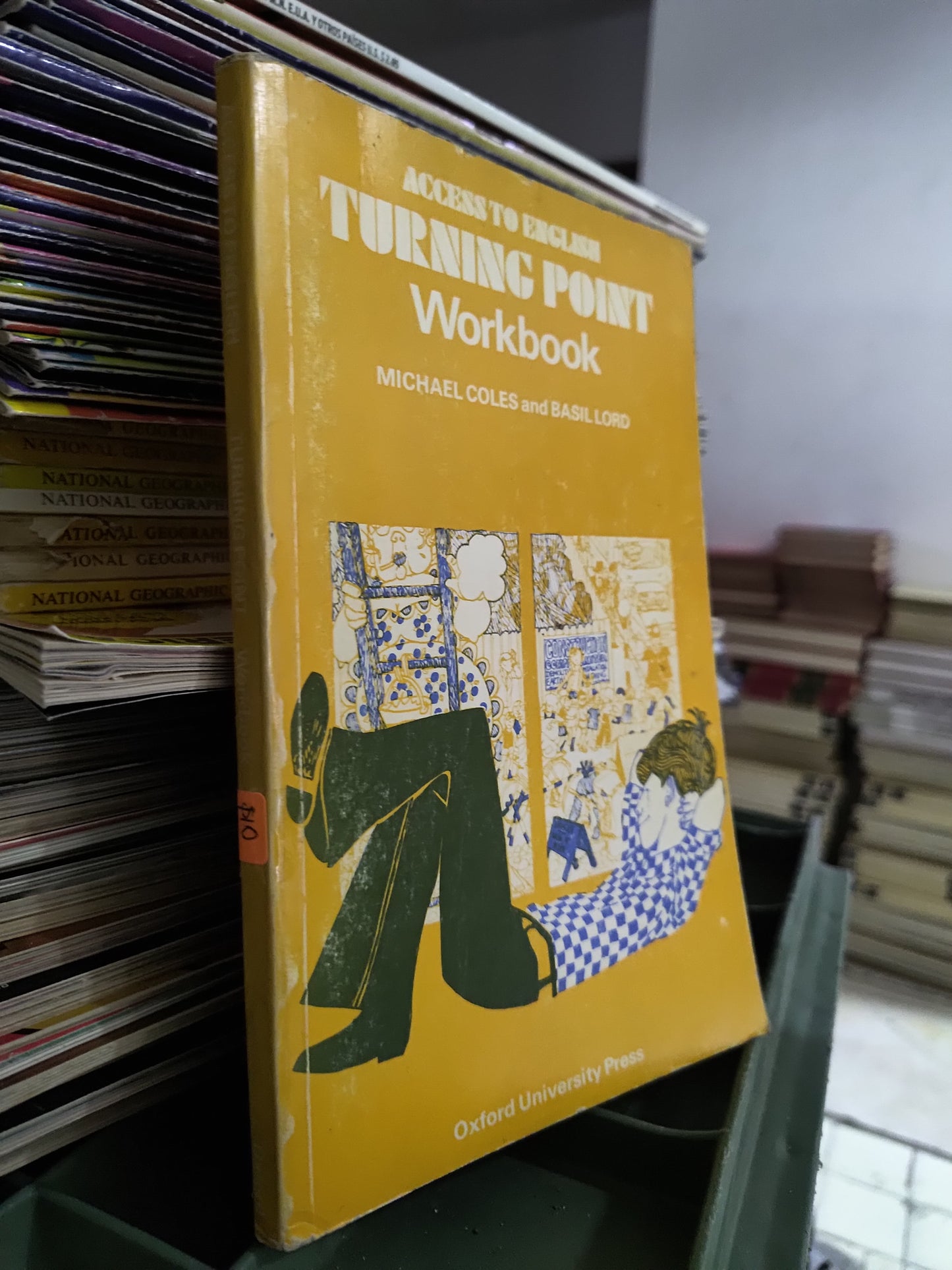 ACCESS TO ENGLISH TURNING POINT POR MICHAEL COLES USADO IDIOMAS JUAREZ 515