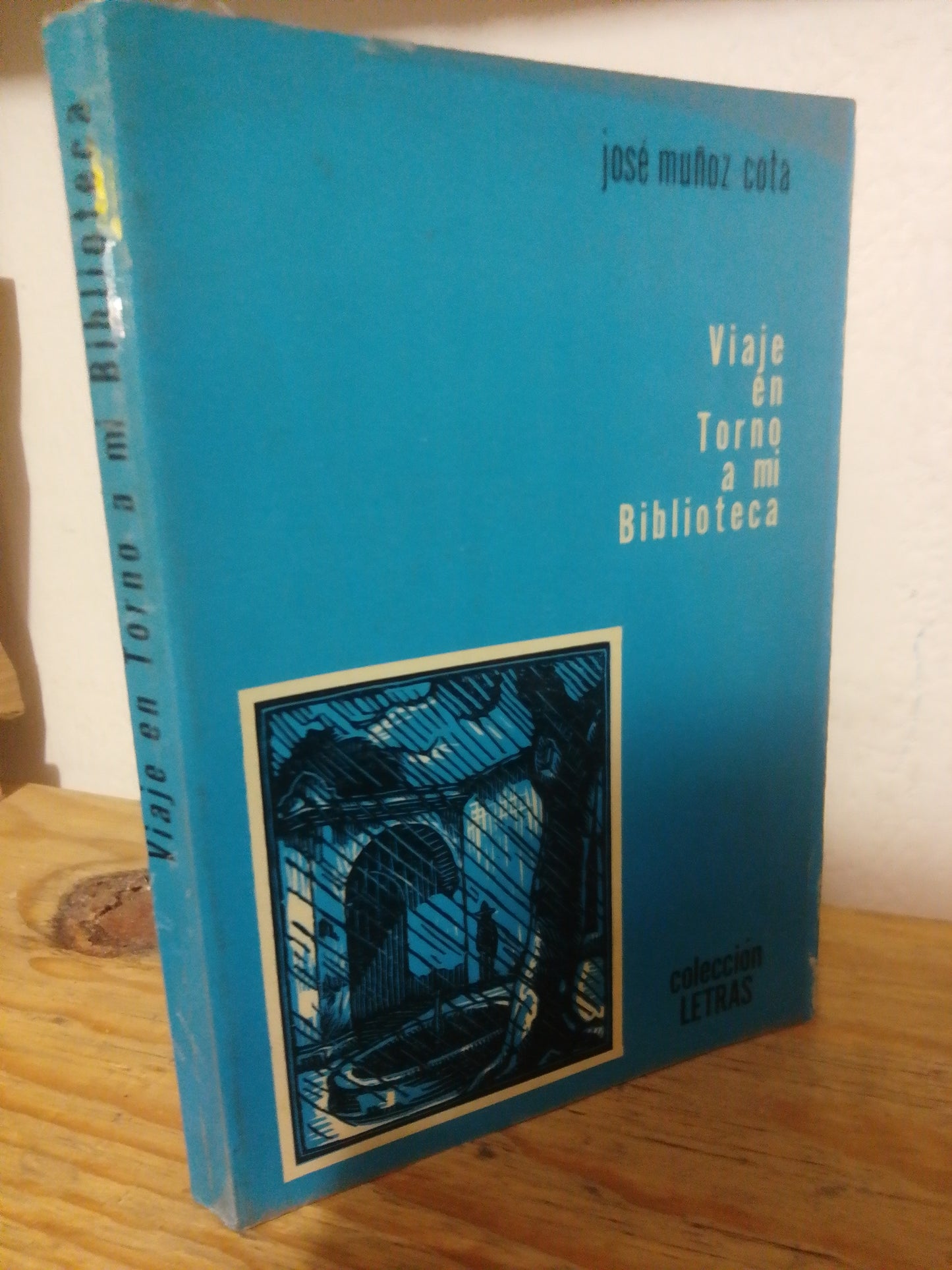 VIAJE EN TORNO A MI BIBLIOTECA POR JOSE MUÑOS COLA USADO PSICOLOGIA JUAREZ