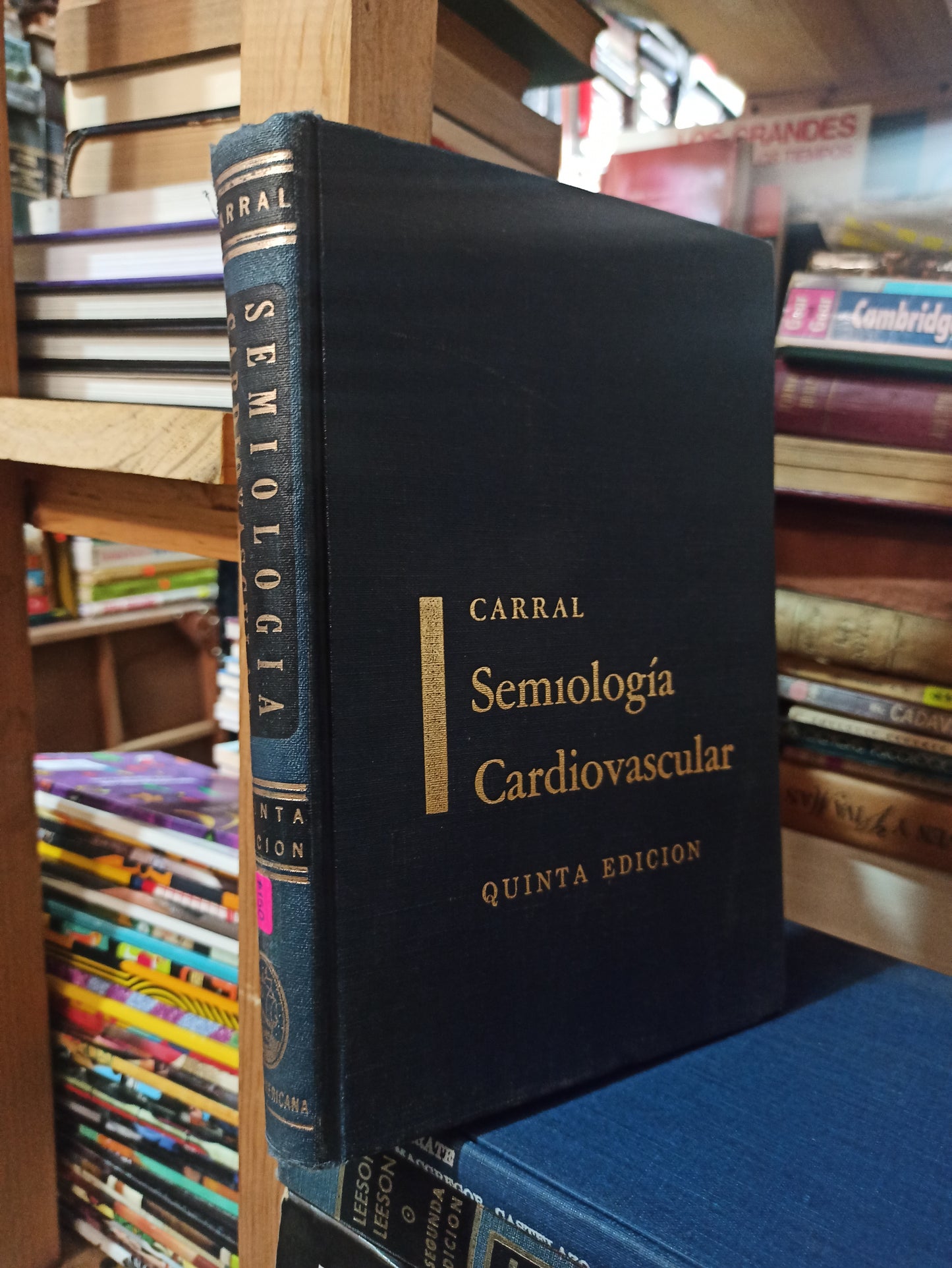 SEMIOLOGIA CARDIOVASCULAR POR RAFAEL CARRAL Y DE TERESA USADO SALUD ALDAMA