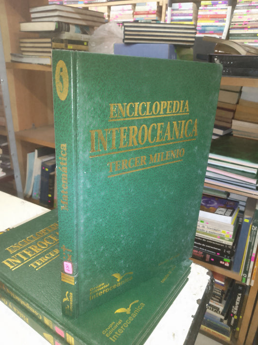 ENCICLOPEDIA INTEROCEÁNICA (5): MATEMÁTICA USADO ENCICLOPEDIAS LITERARIO 207