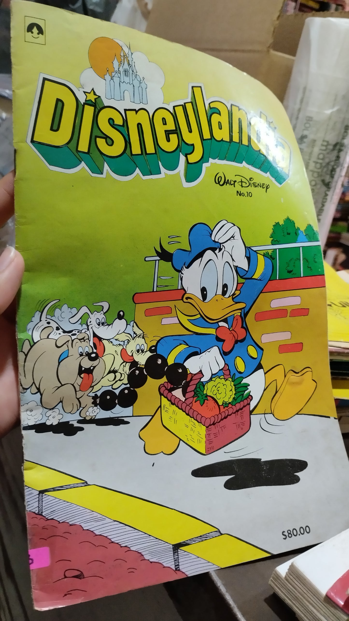 DISNEYLANDIA 10 POR EDITORIAL CONDOR LIBRO USADO INFANTIL ALDAMA