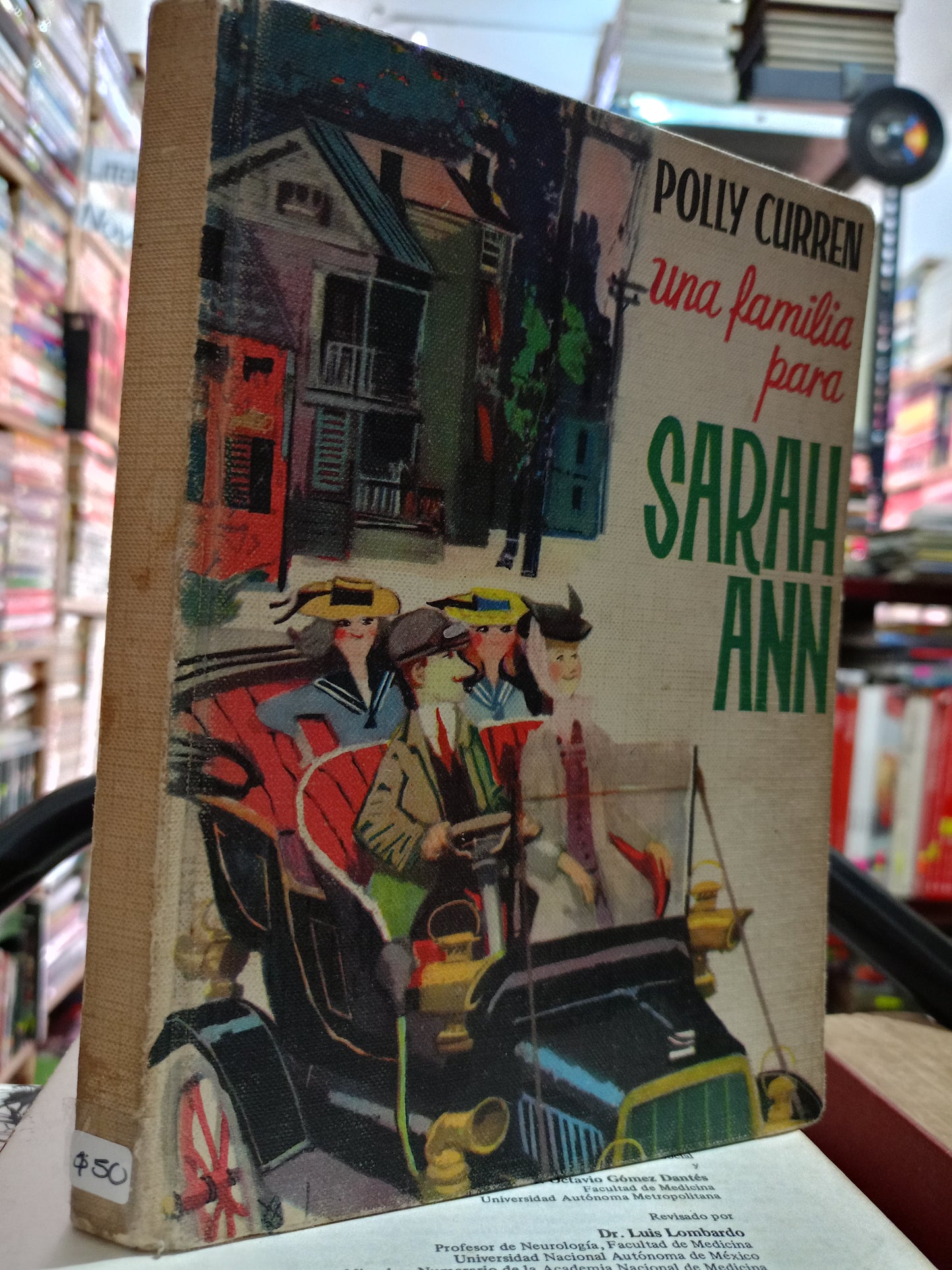 UNA FAMILIA PARA SARAH ANN POR POLLY CURREN USADO NOVELA LITERARIO 305