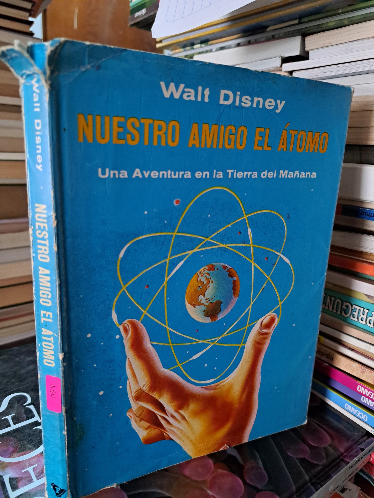 NUESTRO AMIGO EL ATOMO  WALT DISNEY USADO INFANTIL ALDAMA