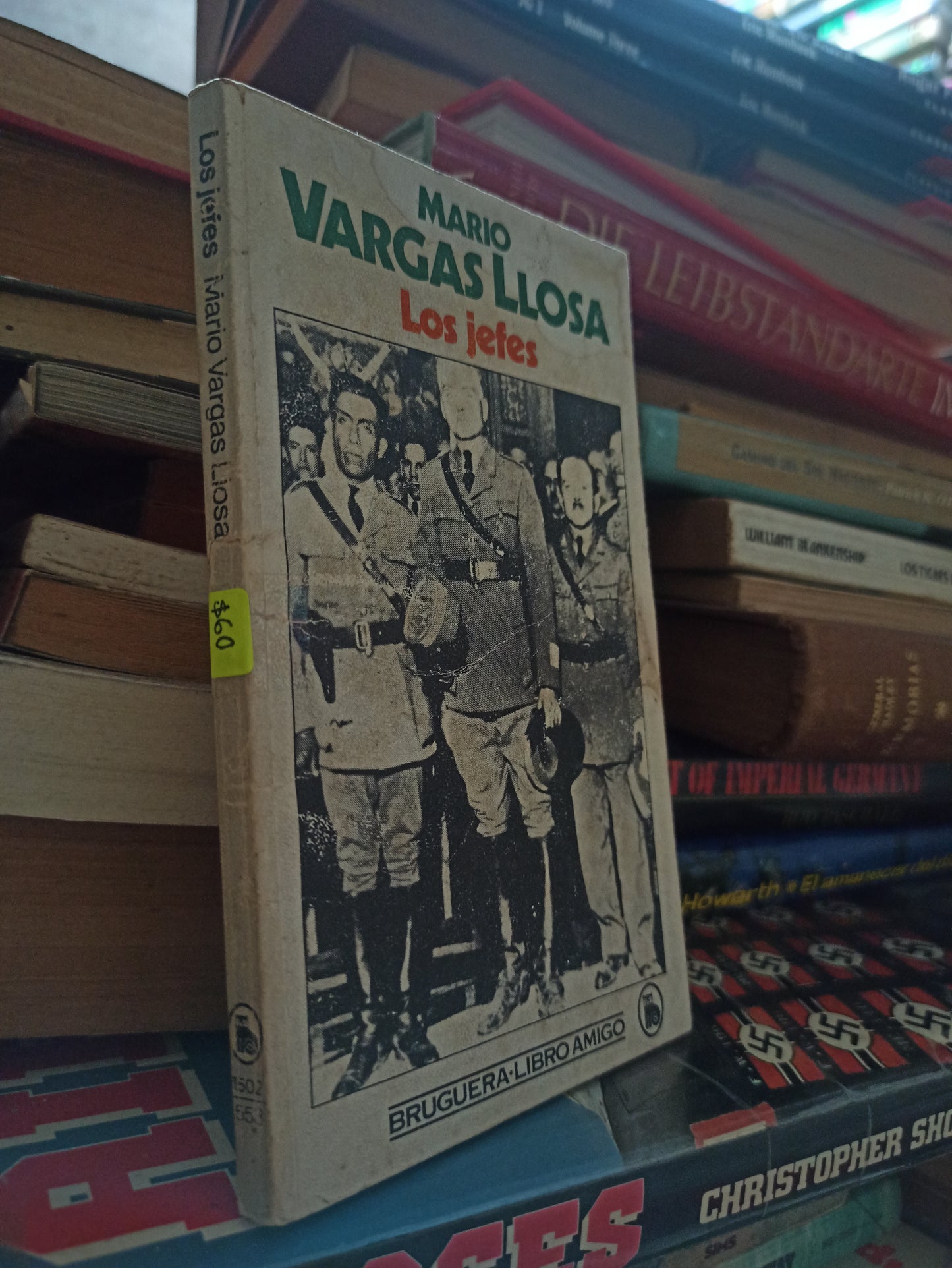 LOS JEFES POR MARIO VARGAS LLOSA USADO NOVELAS ALDAMA