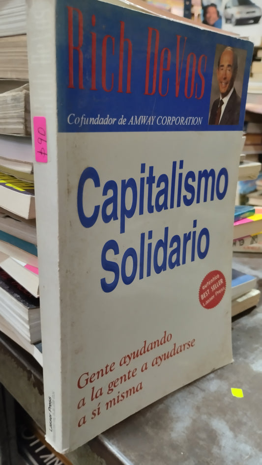 CAPITALISMO SOLIDARIO POR RICH DE VOS LIBRO USADO SUPERACION PERSONAL ALDAMA