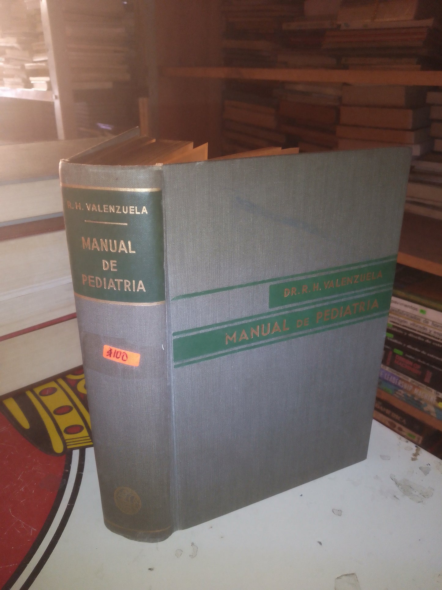 MANUAL DE PEDIATRÍA POR R.H. VALENZUELA USADO MEDICINA LITERARIO 207