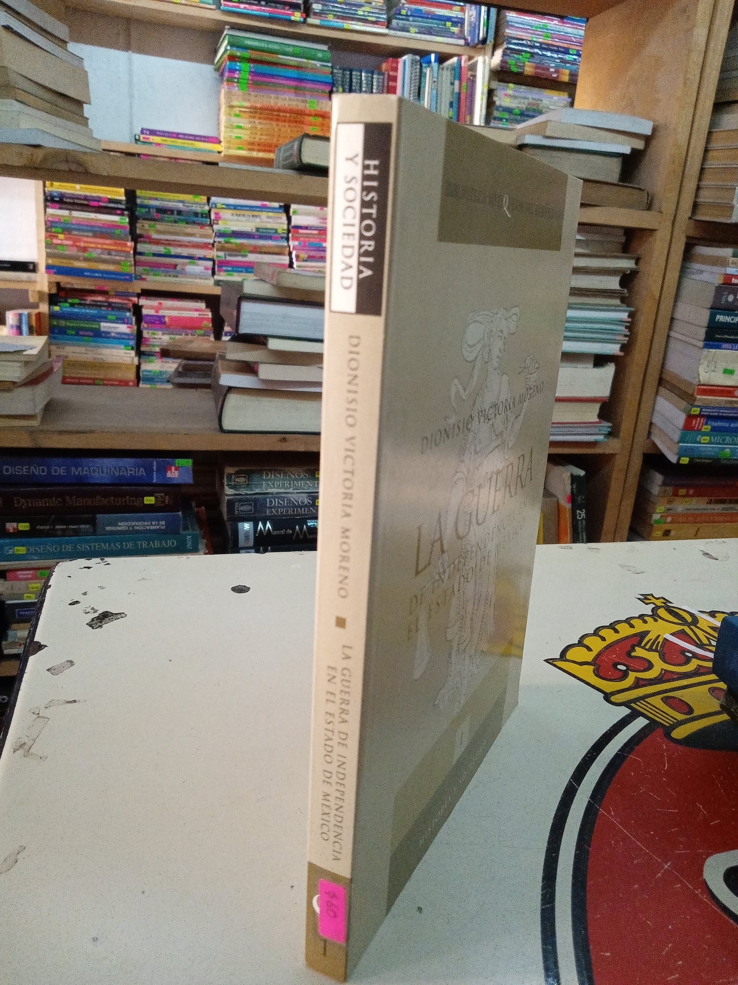 LA GUERRERA DE INDEPENDENCIA EN EL ESTADO DE MEXICO POR BIBLIOTECA MEXIQUENSE USADO NOVELA LITERARIO 207